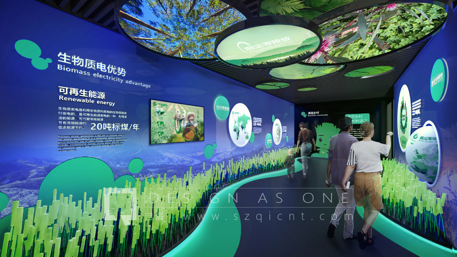 數(shù)字化展廳設(shè)計種的互動地圖、沙盤投影展示